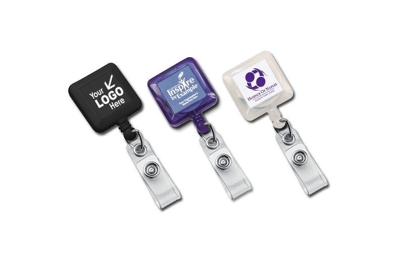 Square ID Badge Holder Square ID Badge Holder